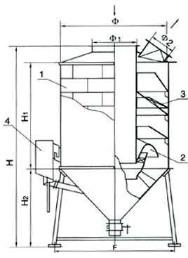 XNT型濕式旋流強化凝聚脫硫除塵器 